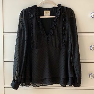 Black Sézane Blouse